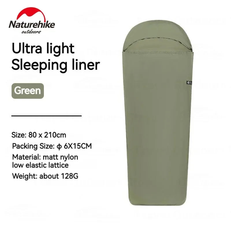 Naturehike Sleeping Bag Liner,Ultralight Portable Folding Sleeping Bag